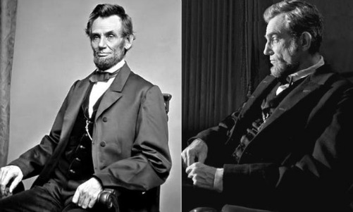  Abraham Lincoln e Daniel Day Lewis encarnando o ex-presidente: 12 indicações para o Oscar