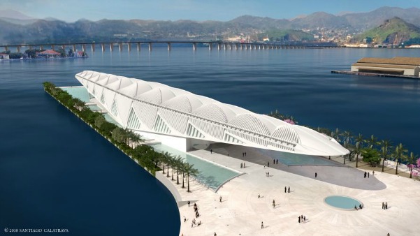O projeto é do conhecido arquiteto espanhol, Santiago Calatrava