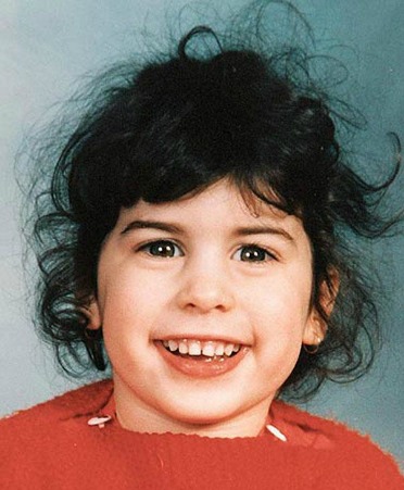 Amy Winehouse aos 7 anos. A cantora foi encontrada morta aos 27, em 2011