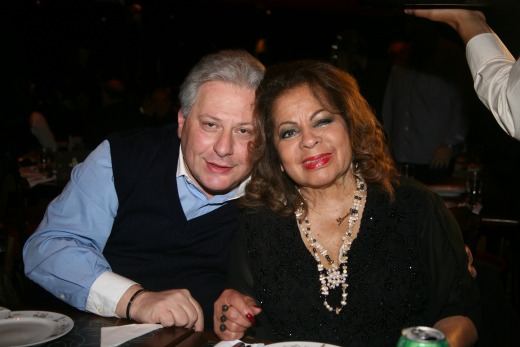 Com o marido, Daniel D'Angelo, com quem vive há mais de 30 anos