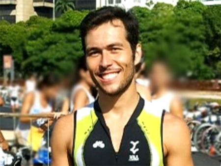 Pedro Nicolay, 31 anos, ciclista morto em um acidente envolvendo um ônibus