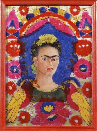 A mexicana Frida Khalo, outra presença na exposição