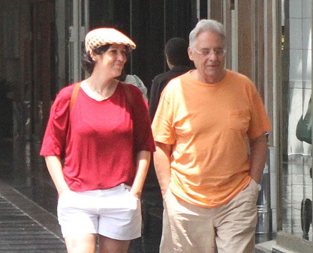 O ex-presidente com a nova dona de seu coração: Patrícia Kundrát, 34 anos