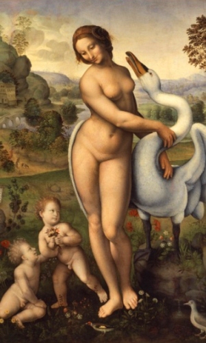 Leda e o Cisne, de Leonardo da Vinci