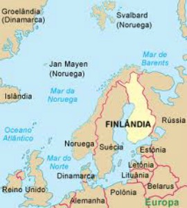 Entre a Suécia e a Rússia