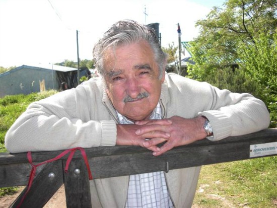 Pepe Mujica, 78 anos,  ex-guerrilheiro, amigo de Darcy Ribeiro