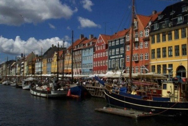 Copenhagen, capital da Dinamarca, outro país nórdico onde há maior igualdade