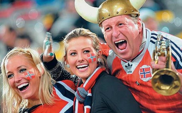 "Os noruegueses são gentis, falam baixo e t