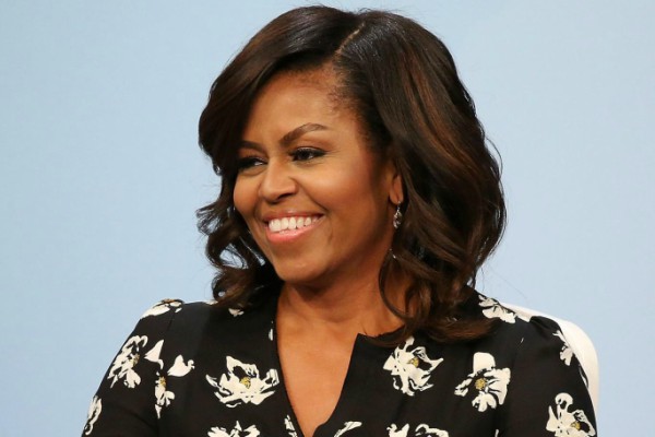 Michelle Obama fotografada em abril deste ano